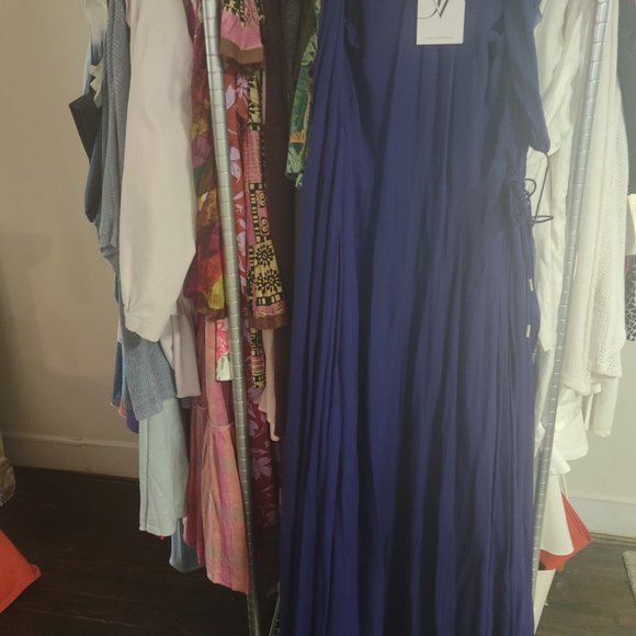 Diane von Furstenberg Delancey Silk Wrap Gown (US Women's 4) "New" - Picture 6 of 7